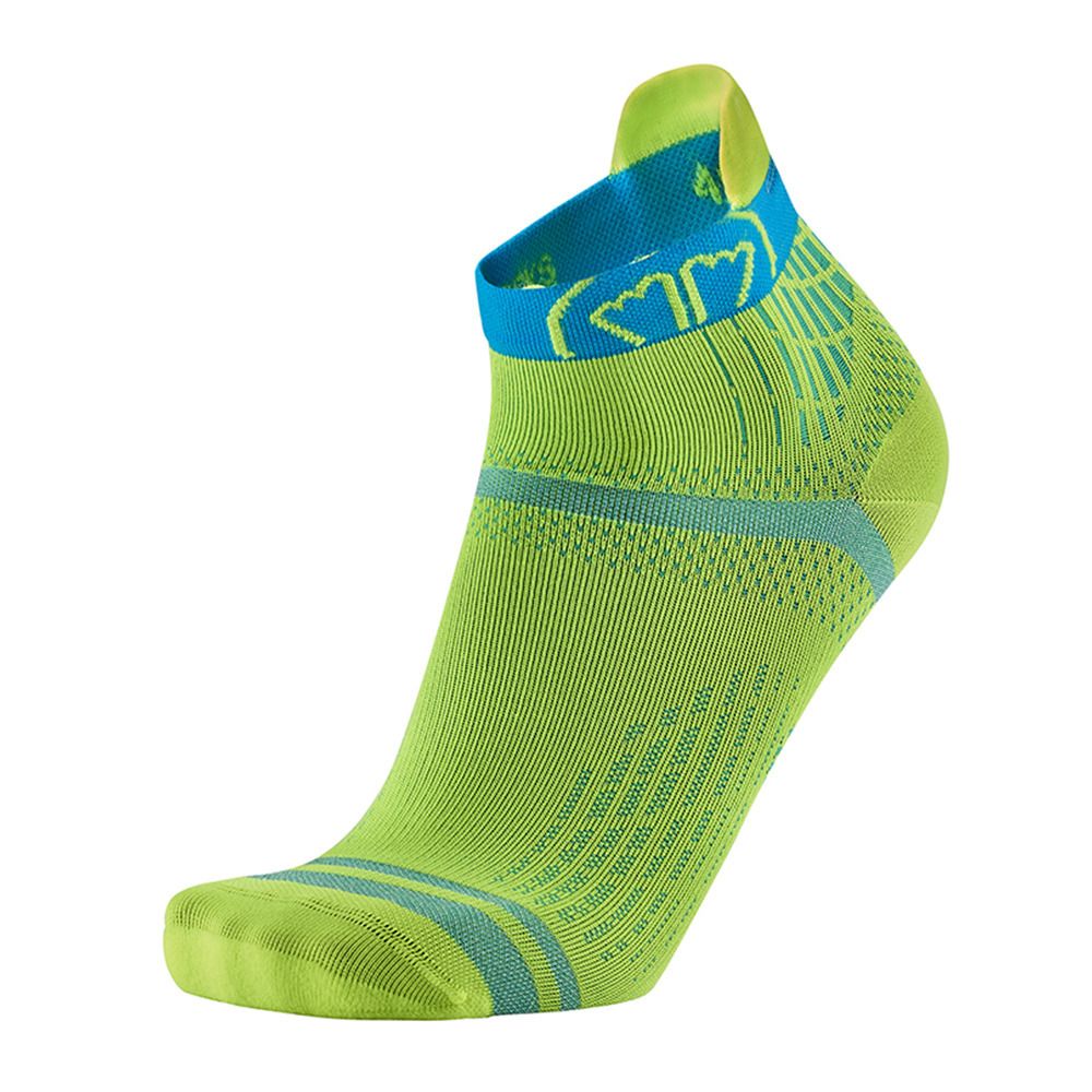 Sidas RUN FEEL - Chaussettes jaune/turquoise