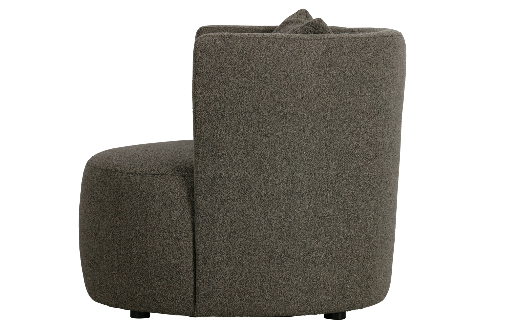 vtwonen fauteuil Explore bouclé Bruin