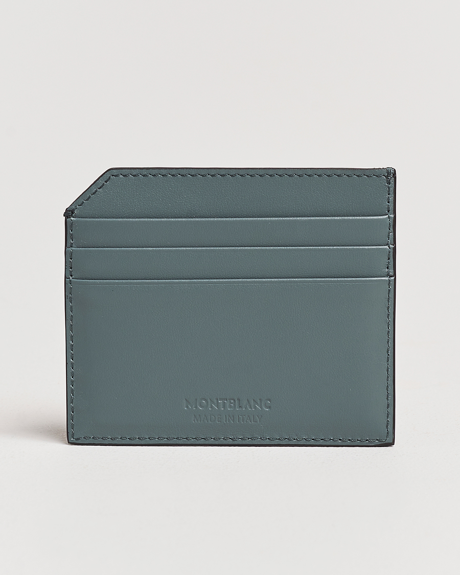 Montblanc Soft Card Holder 6cc Pewter