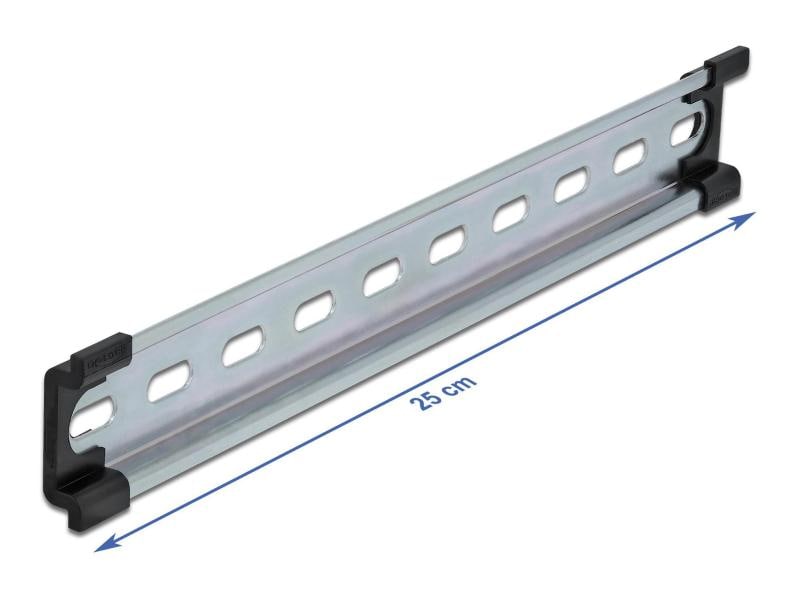 Delock Hutschiene/DIN Rail 35 x 7.5 mm, 25 cm aus Stahl Delock Hutschiene 35 x 7.5 mm (19