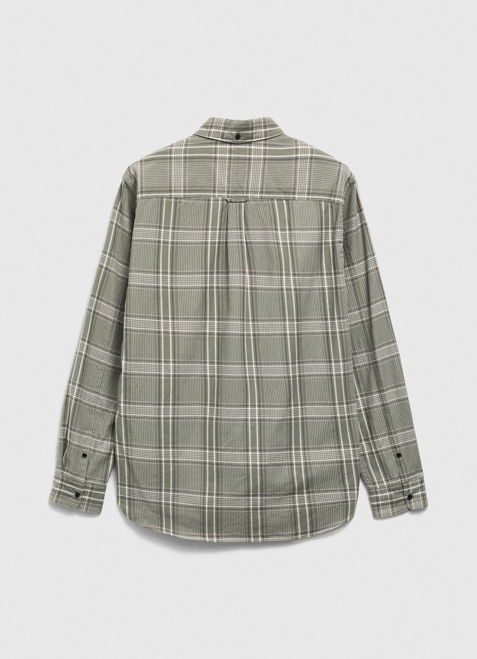 CAMISA XADREZ SLIM FIT - verde-casting