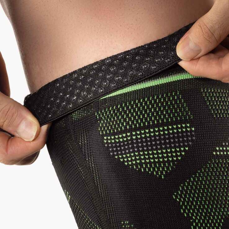 Bort Stabilogen Sport Kniebandage Größe 3 schw / grün, 1 St