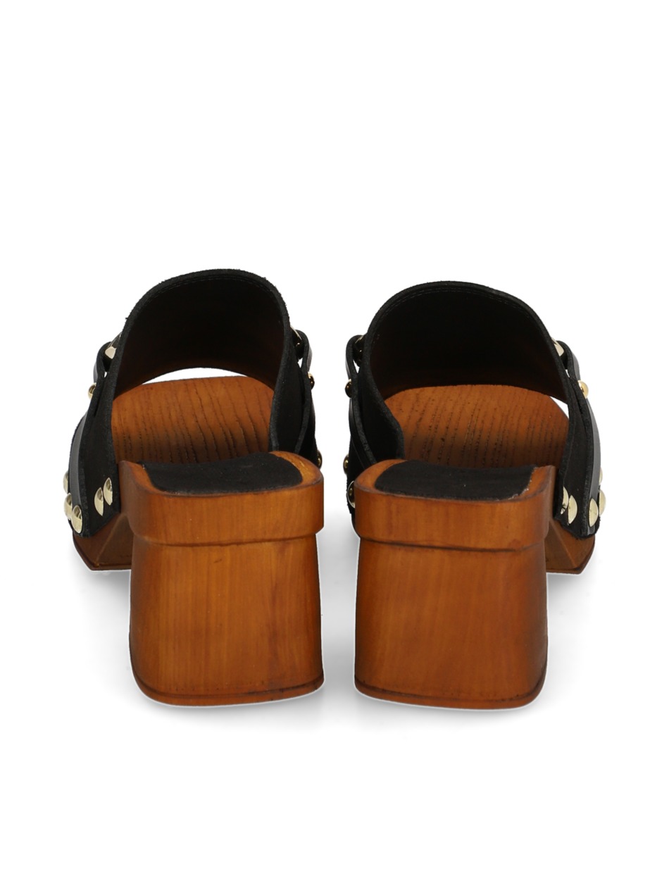 Veloursleder Pantoffel