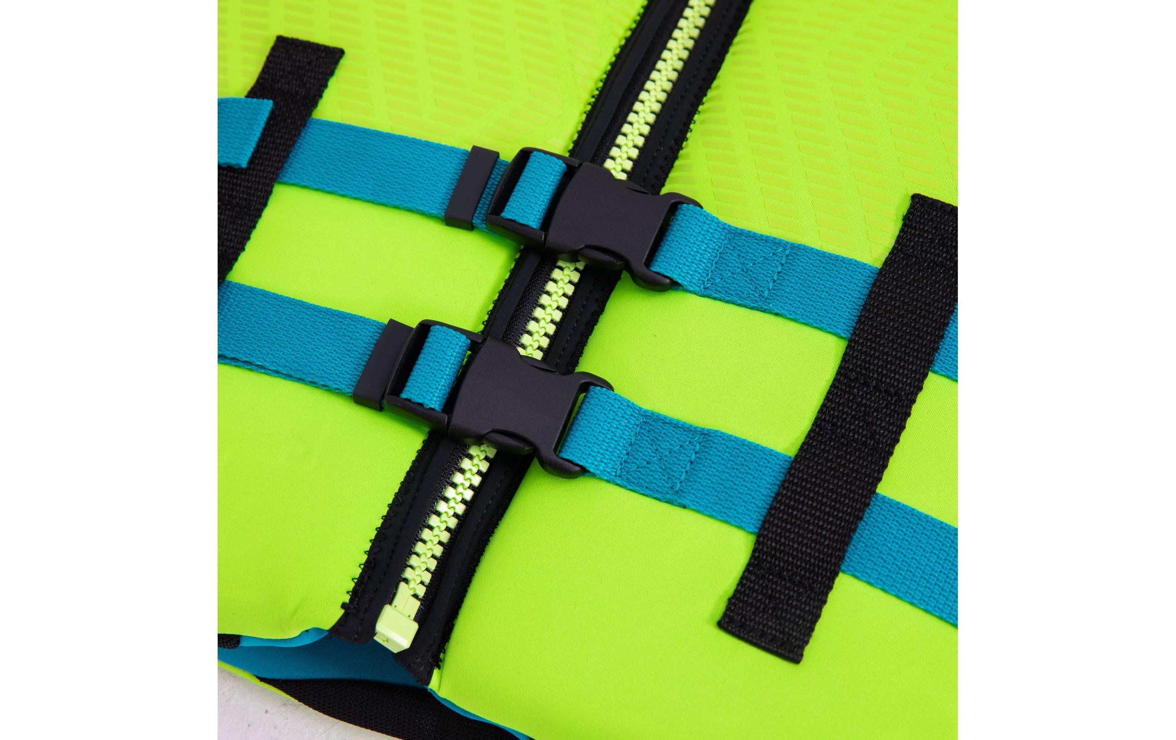 Neoprene Vest Youth Limette, 128<br>Sicherheitsweste