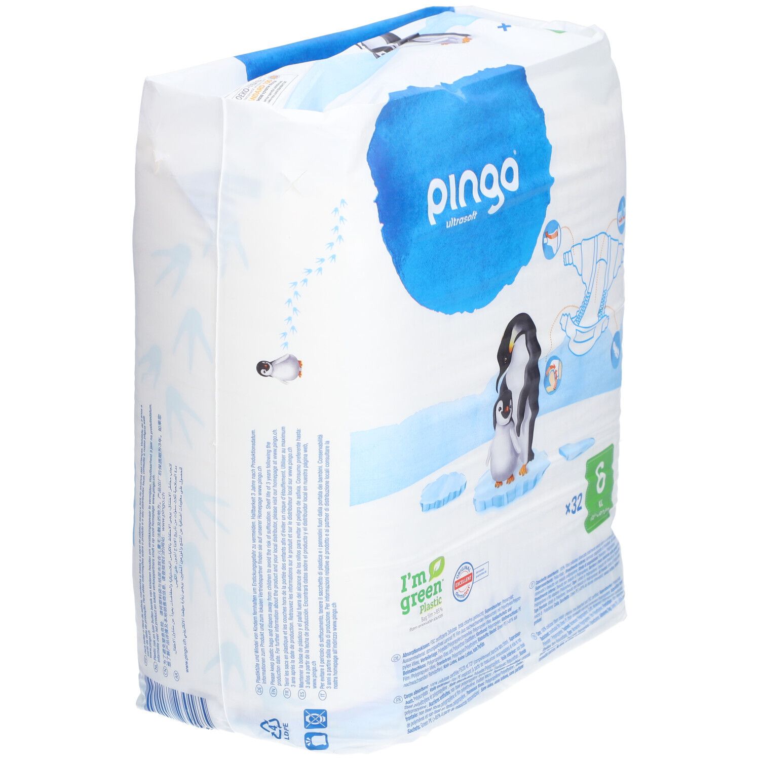 Pingo Babywindeln XL 15-30 kg