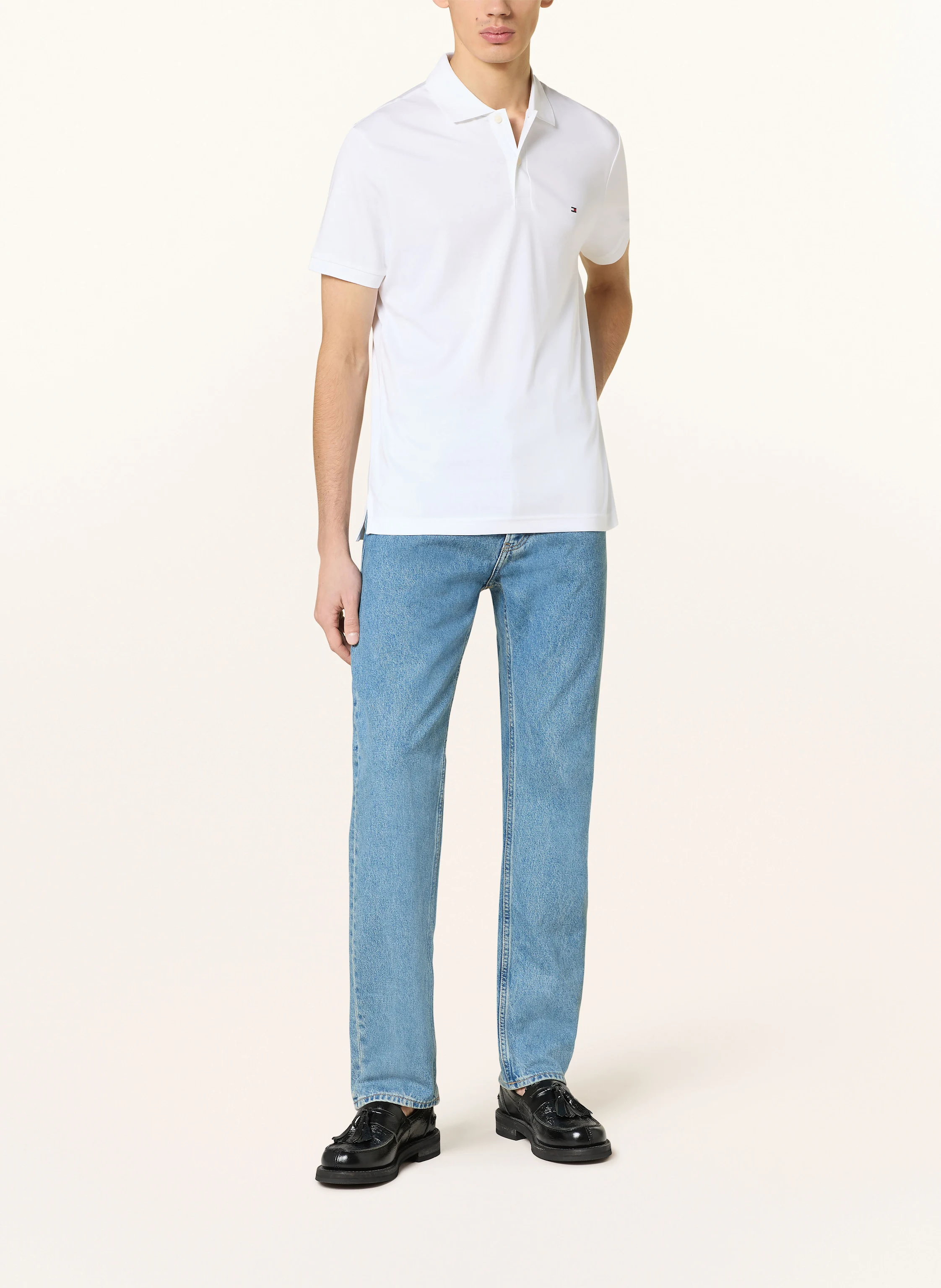 TOMMY HILFIGER Jersey-Poloshirt Regular Fit