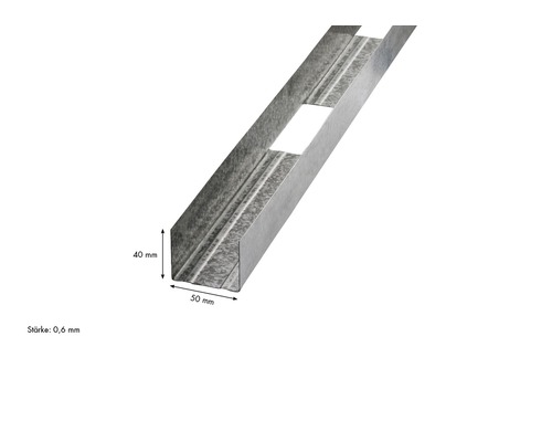 Knauf deurlateiprofiel CW/UA 1600 x 50 x 40 mm