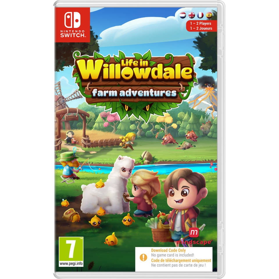 Life in Willowdale Farm Adventures - code in a box Nintendo Switch