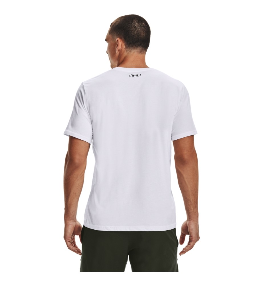 Camiseta de manga curta Under Armour UA GL Foundation branca