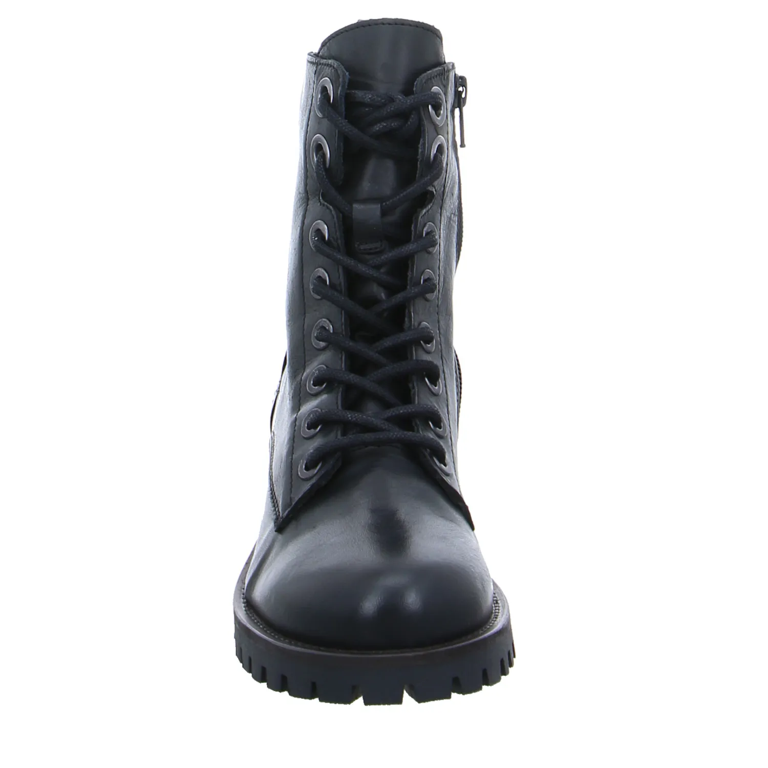 SCHUHENGEL Boot Schwarz Leder