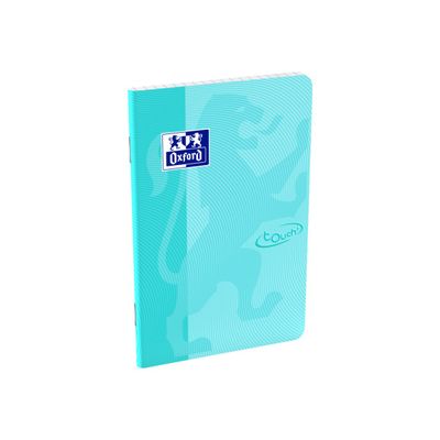Oxford Touch - Carnet 9 x 14 cm - 96 pages - petits carreaux - disponible dans différentes couleurs pastels