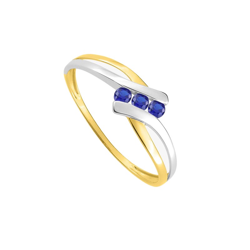 Bague femme - Saphir - Or 18 Carats