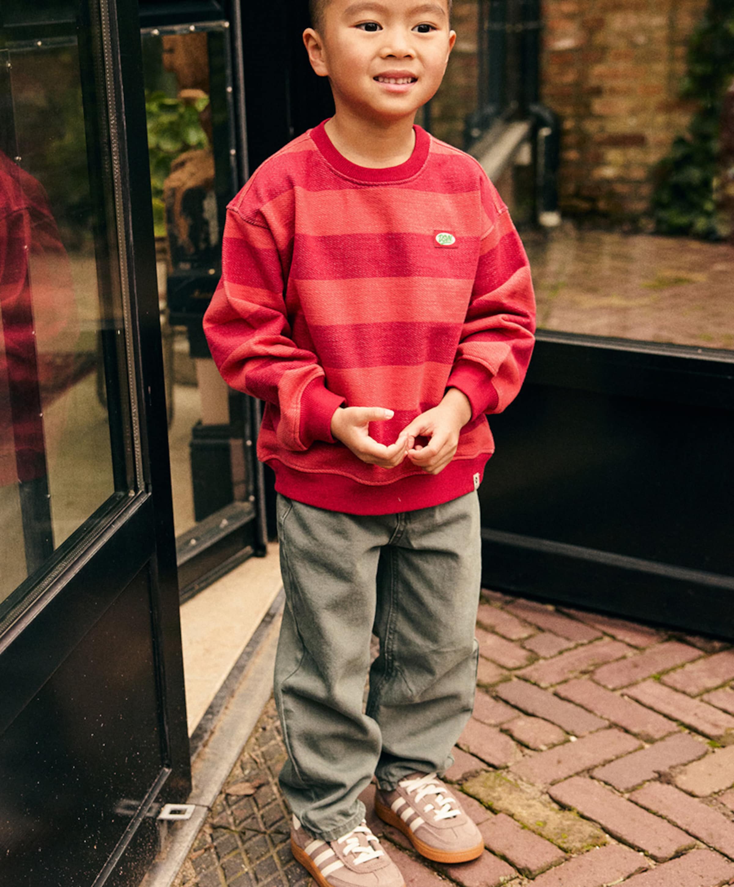 Daily7 Jongens sweater bordeaux