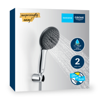 Grohe doucheset Quickfix Vitalio Start 2 standen chroom