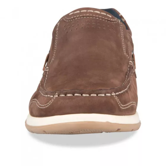 Mocassins MARRON CAPE BOARD CUIR