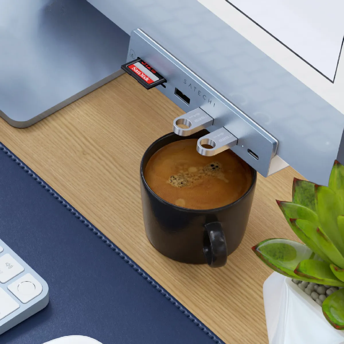 Satechi Hub iMac 24'' USB C