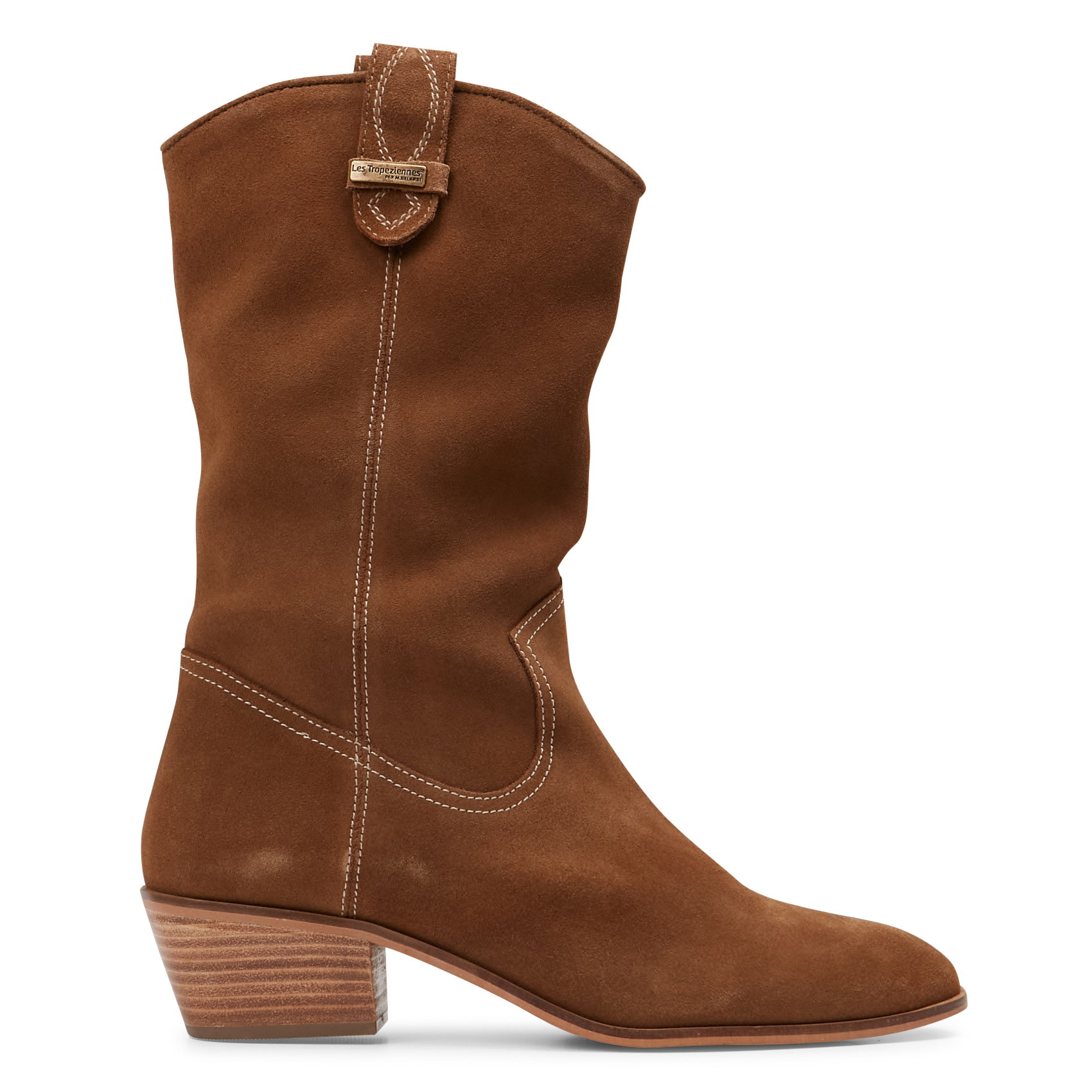 LADYJA - Bottines en cuir | Marron