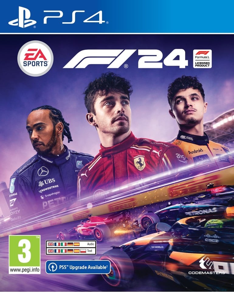 Logitech - G29 Driving Force PS3/PS4/PC - Bundle with F1 24 PS4