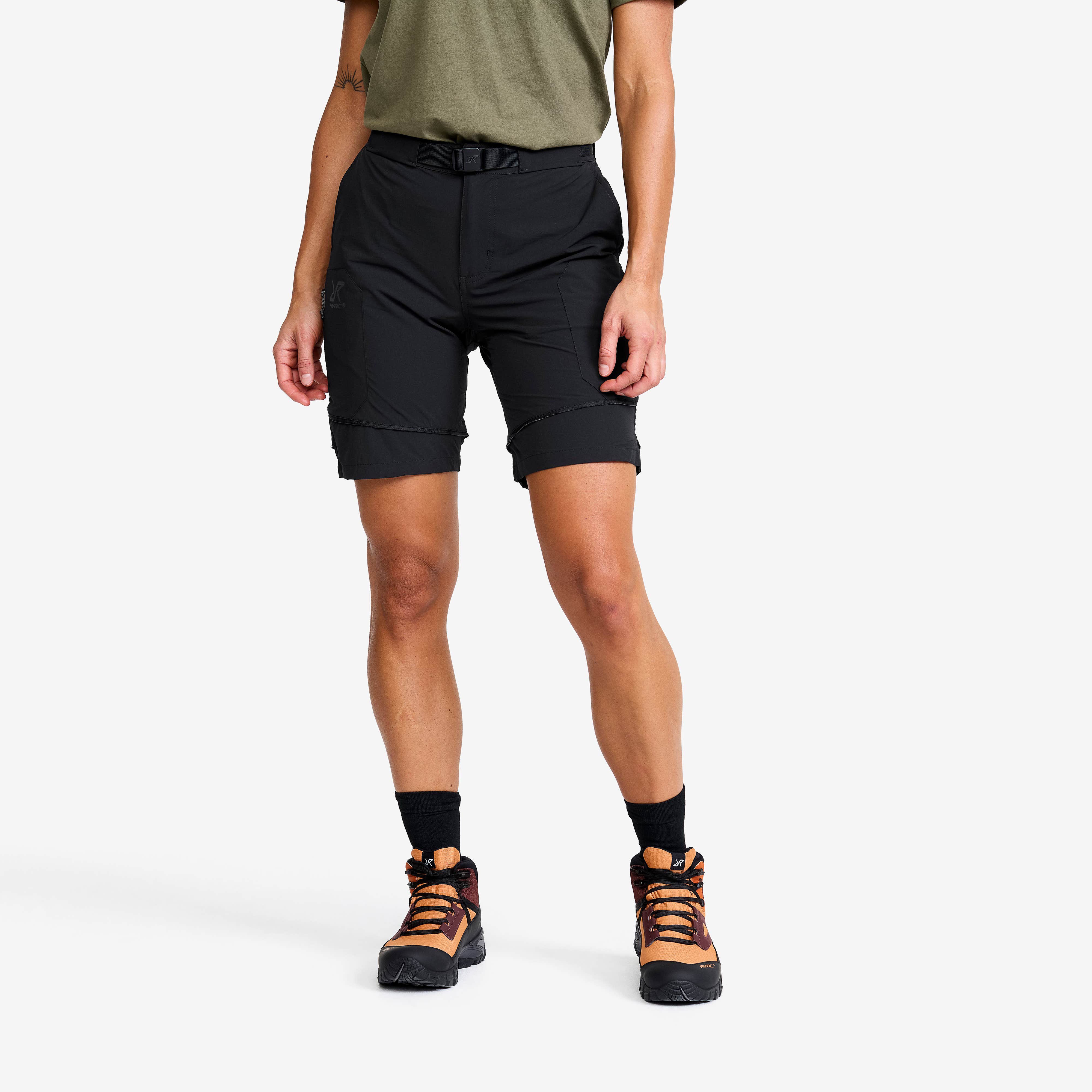 Elevate Hiking Zip-off Pants Dame Black