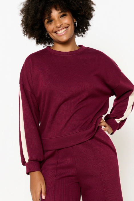 LolaLiza bordeaux dames trui