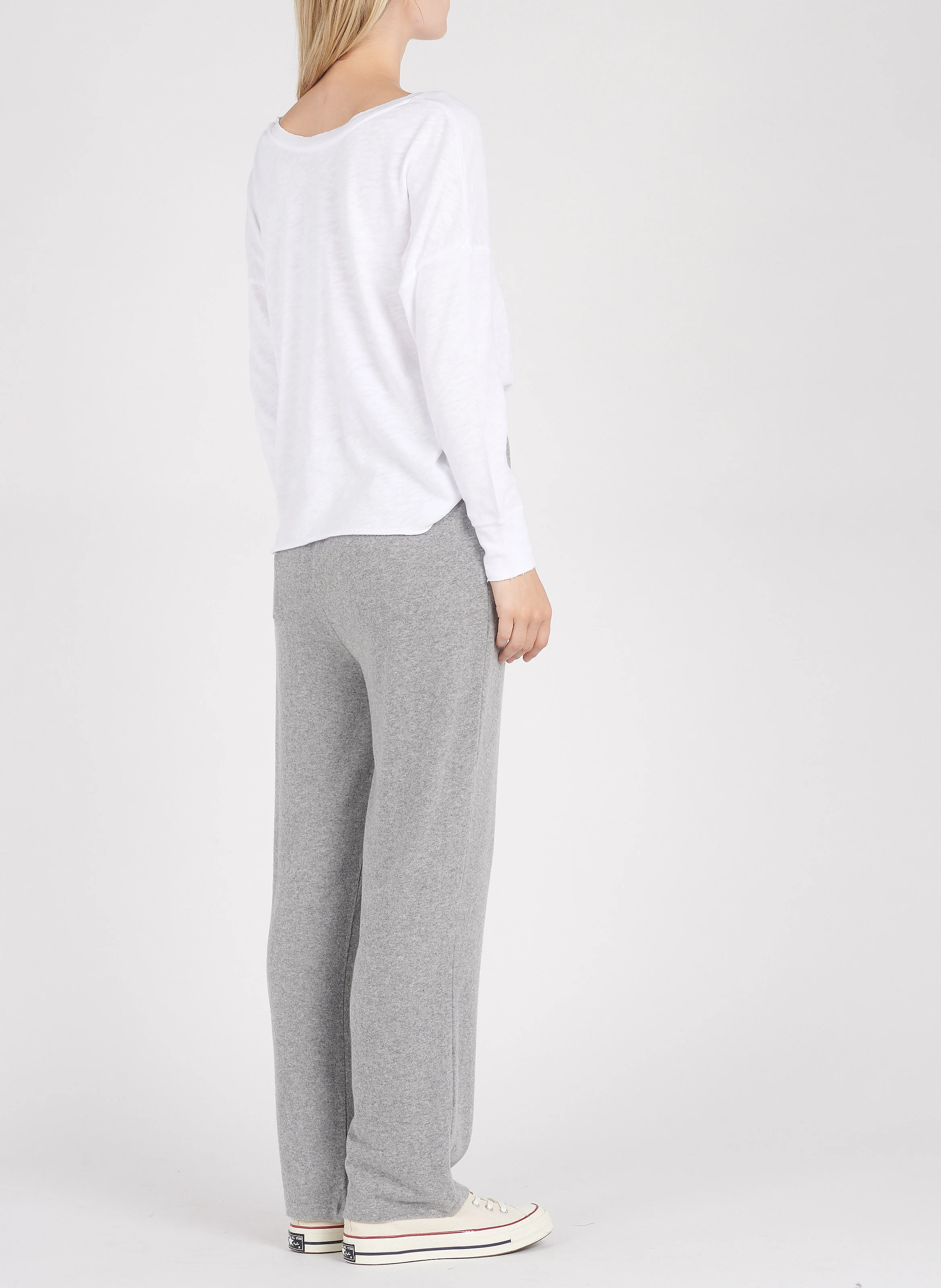 SONOMA - Tee-shirt col bateau en coton | Blanc