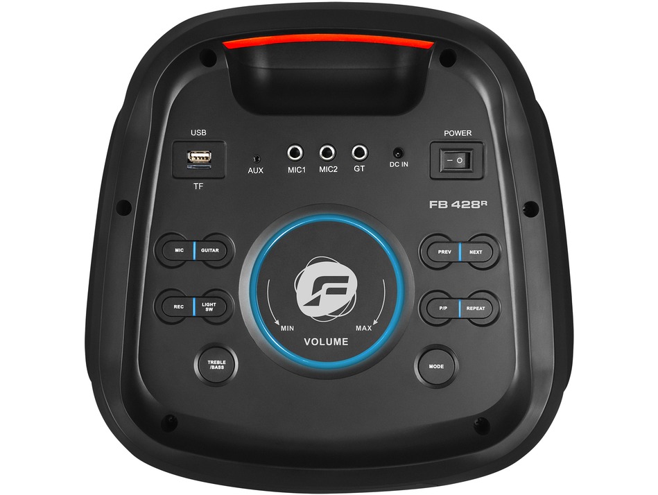 Festi FB428R Party Speaker 400W Zwart Bluetooth