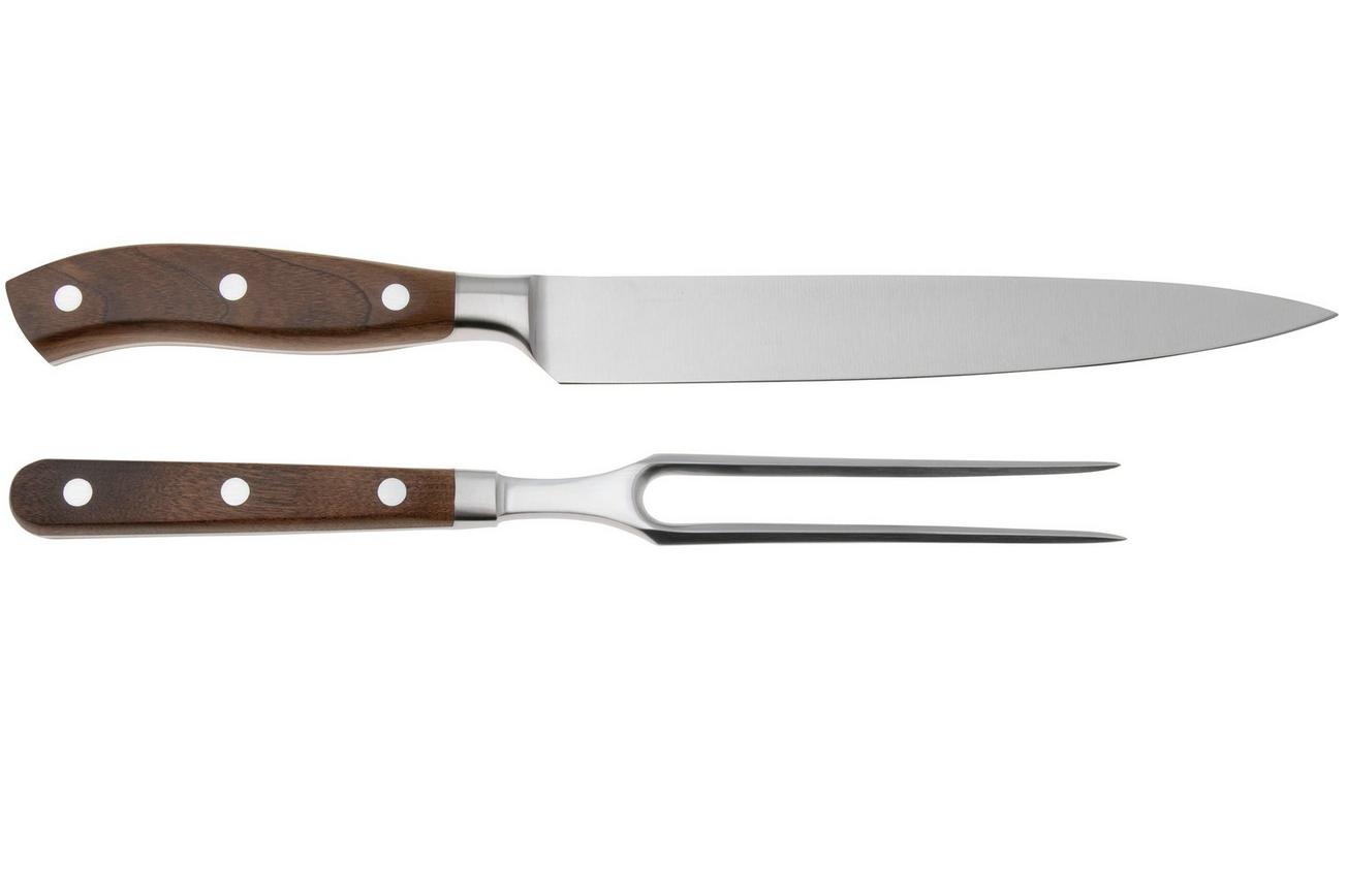 Victorinox Grand Maître Carving Set 7.7240.2, esdoornhout, 2-delige trancheerset