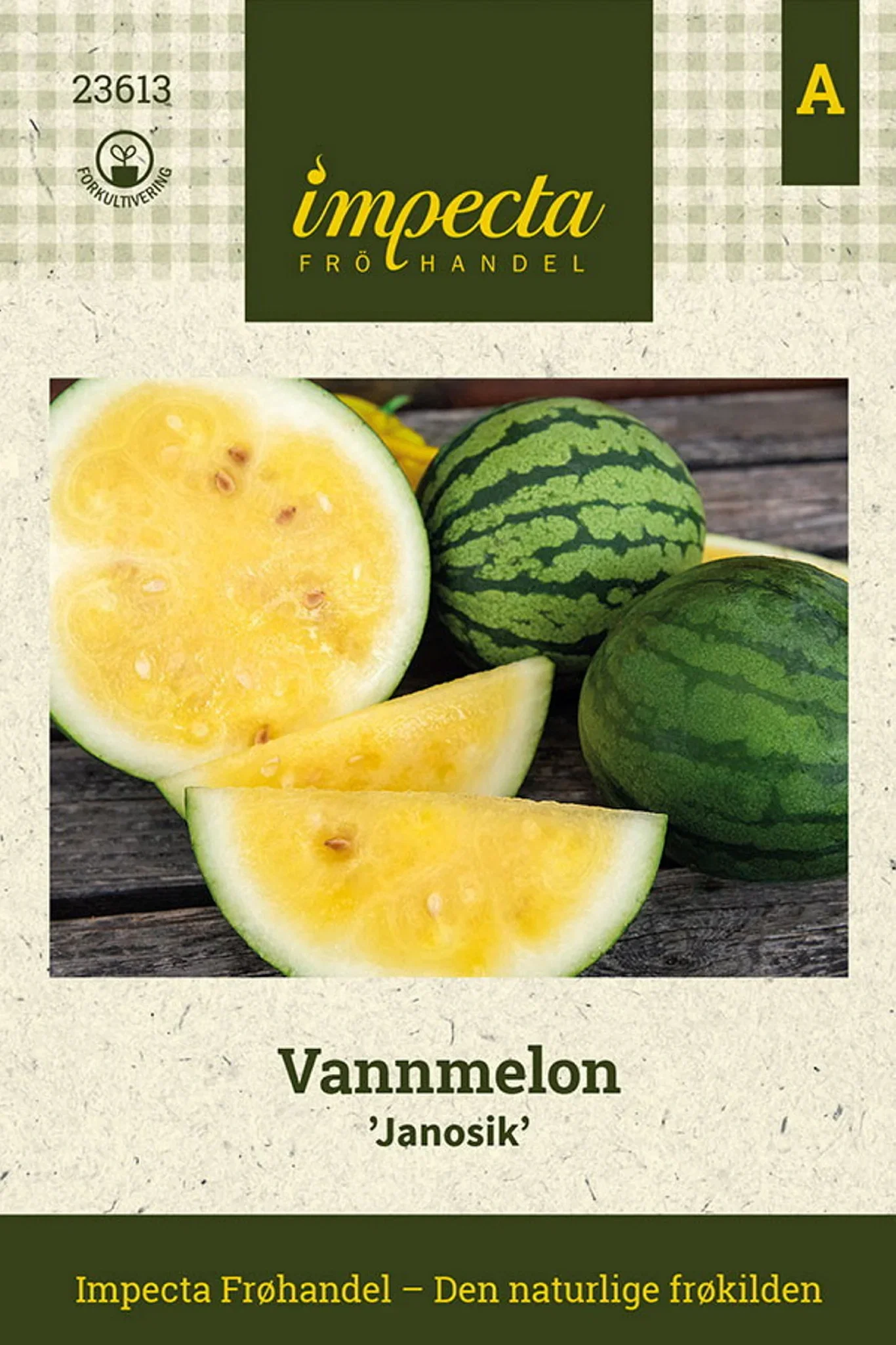 Citrullus lanatus 'Janosik' Vannmelon 'Janosik'