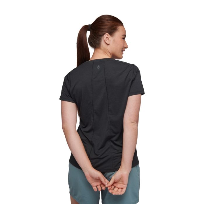 Black Diamond Dame T-shirts Lightwire SS Tech Tee Sort