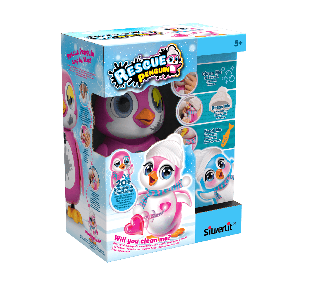 Silverlit - Rescue Penguin - Pink