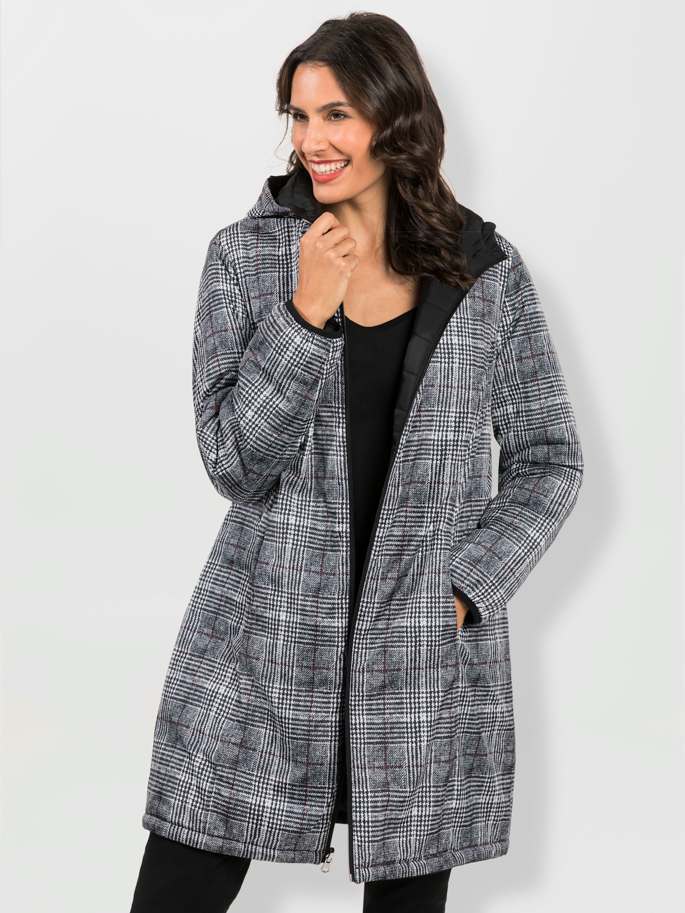 Manteau matelassé à capuche