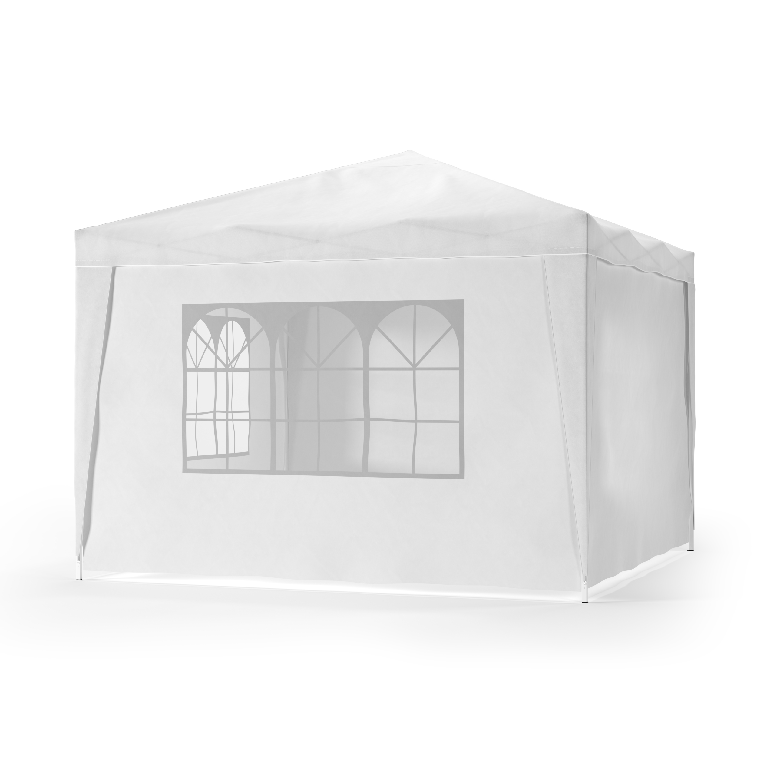 Seitenwände für Faltpavillon MELODY weiss 4 Stk.