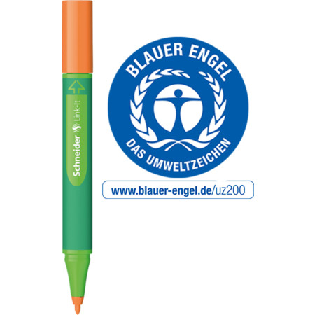 Schneider Link-It Faserschreiber - tango-orange - 1 mm
