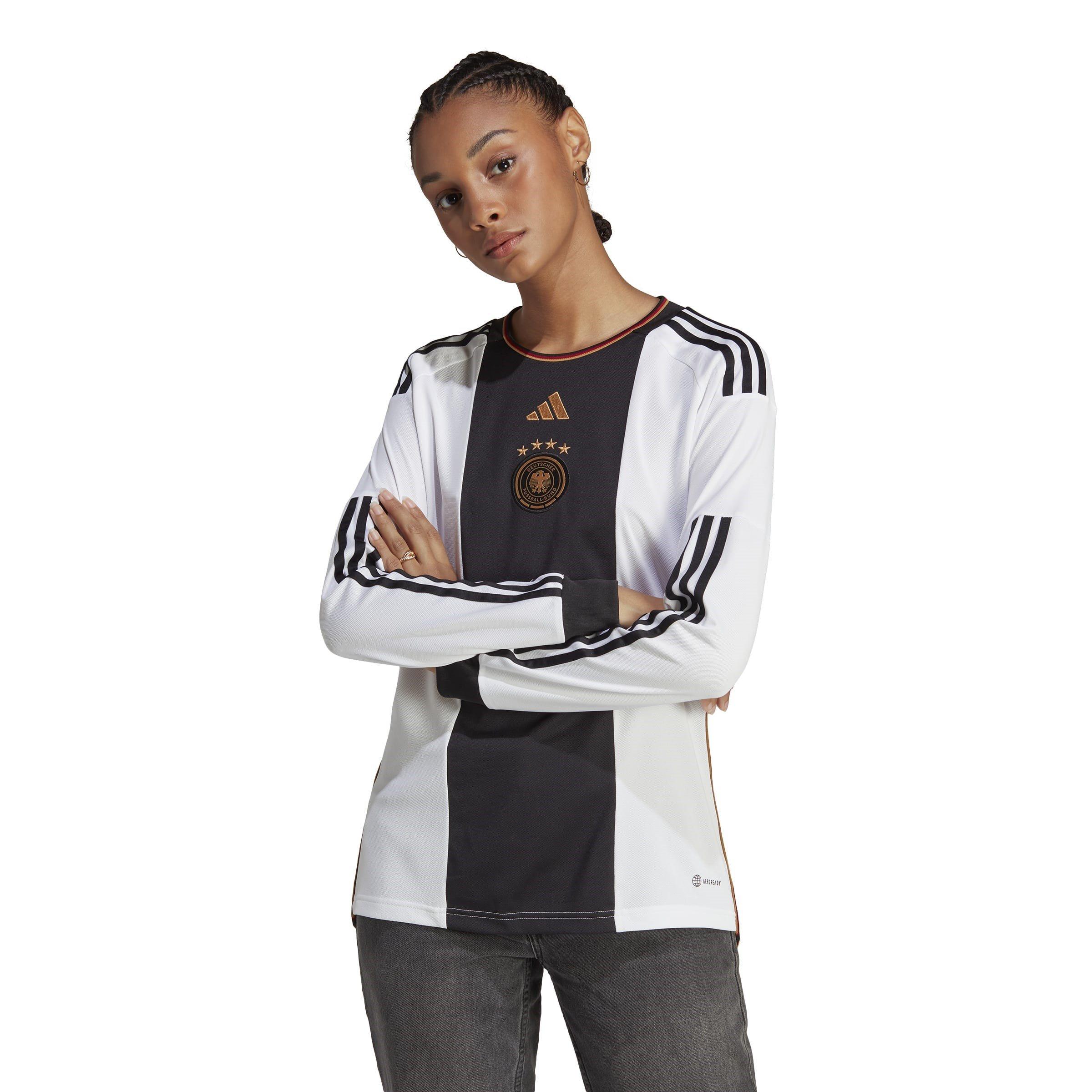 adidas Germany Home Long Sleeve Shirt 2022 Womens