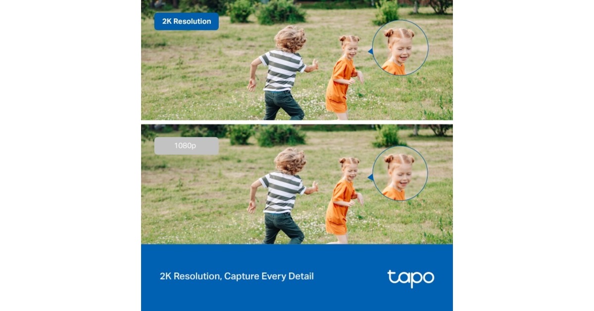 TP-LinkTapo C310P2 Wi-Fi beveiligingscamera voor buiten  (Wit, 2 stuks)