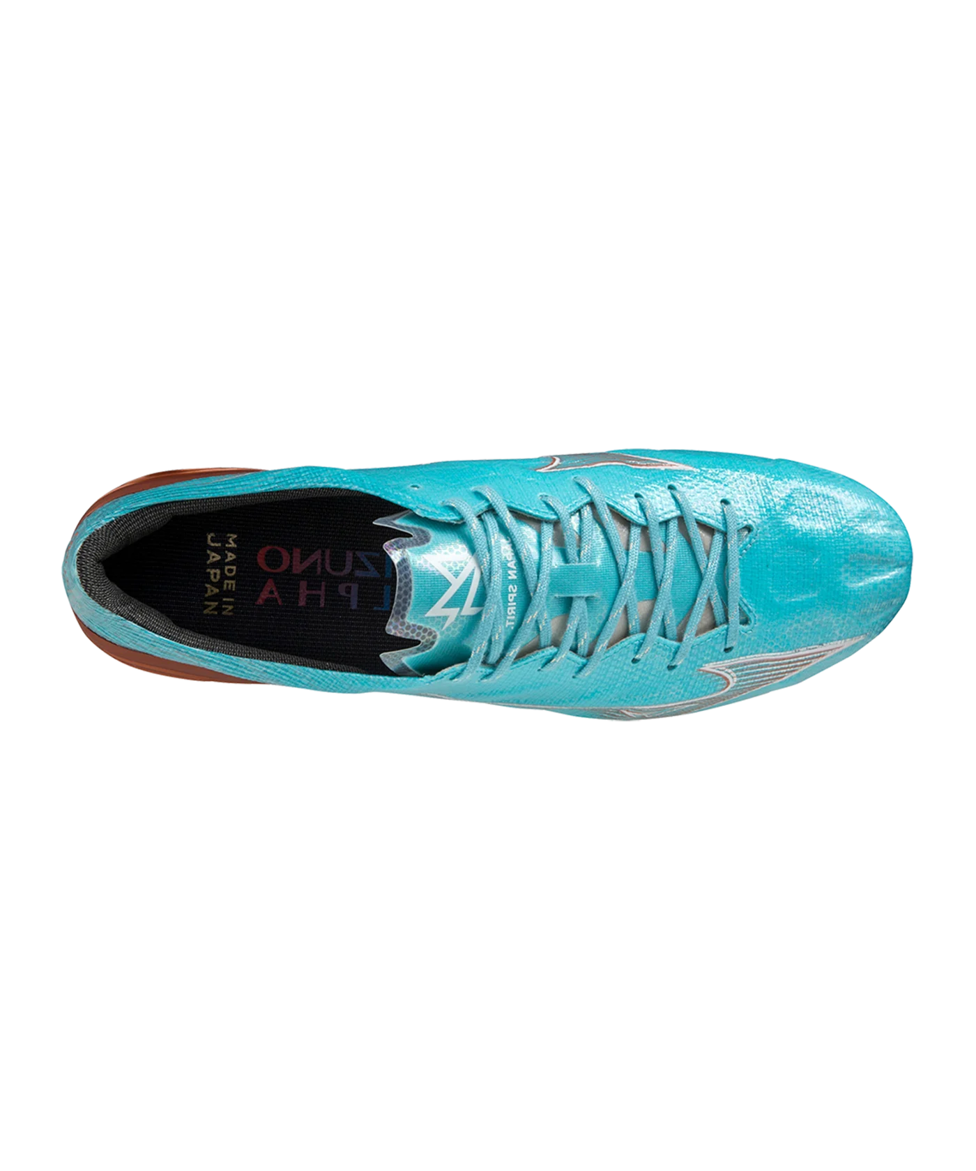 Mizuno Alpha Made in Japan FG Azure Blue Türkis Kupfer F25