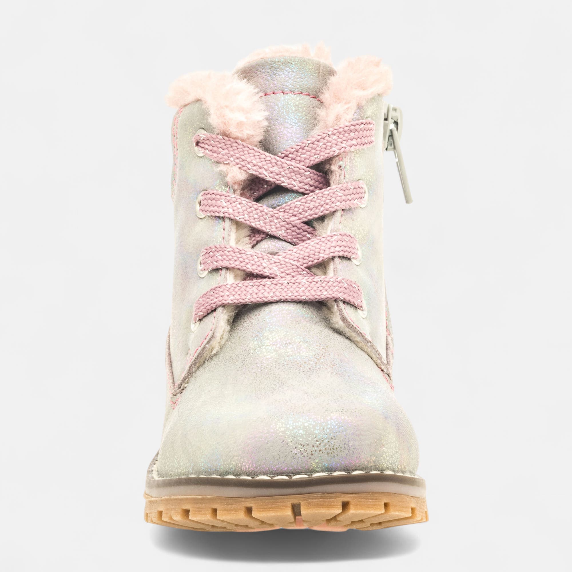 Boots Fille argent