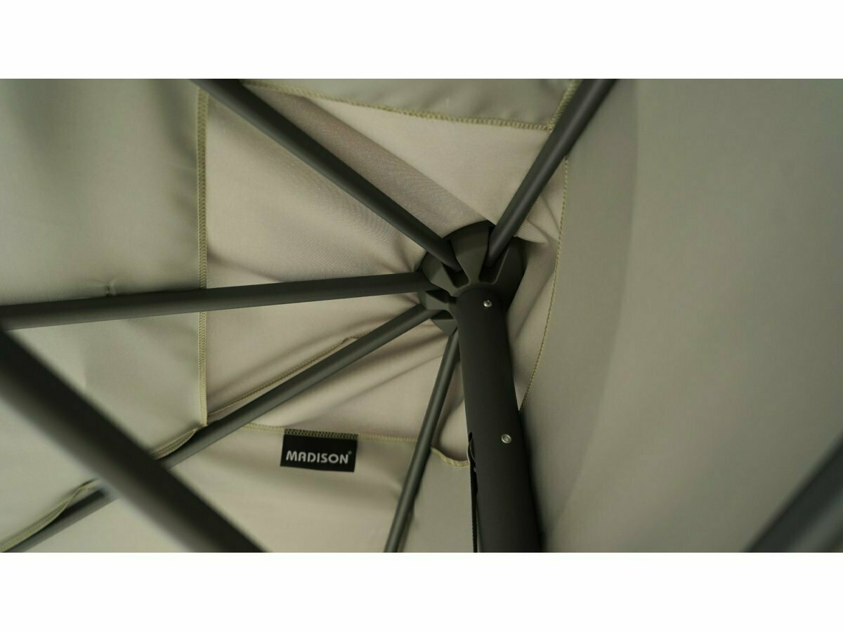Madison Triangle 210 x 130 parasol - Grey