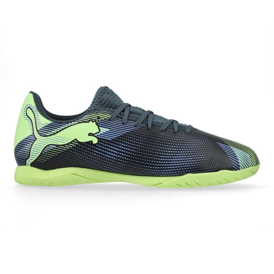 PUMA Future 7 Play IT Lights Out - Gray Skies/Violet/Fizzy Apple/Blanc Enfant