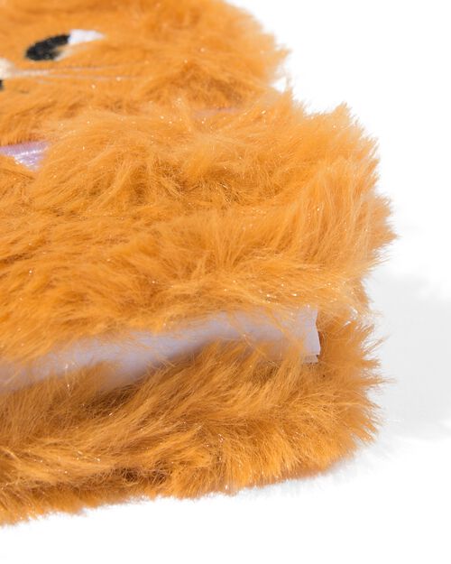carnet 7,5x9,5cm chat peluche
