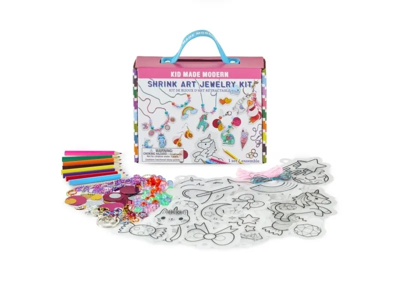 Kid Made Modern Shrink Art Jewelry Kit