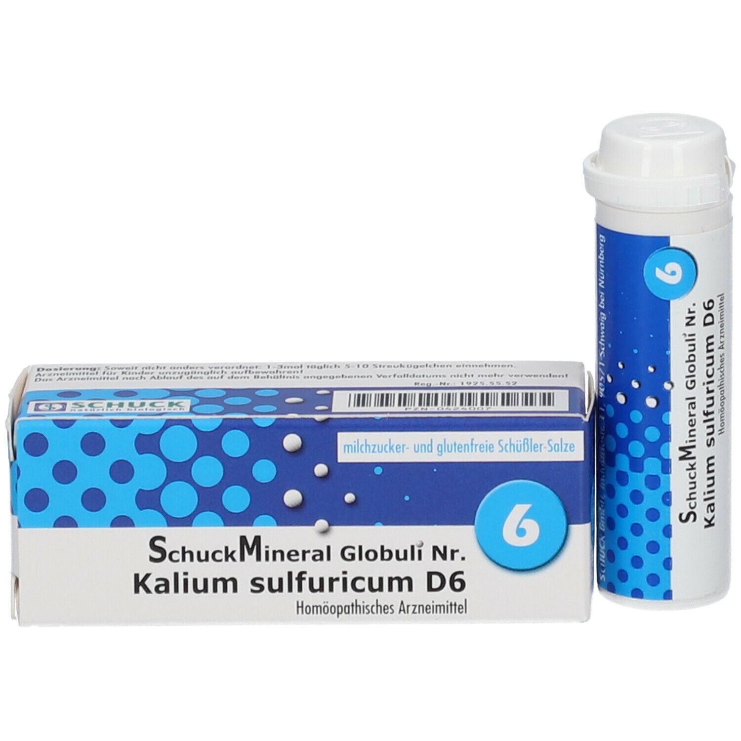 SchuckMineral Globuli Nr. 6 Kalium sulfuricum D6