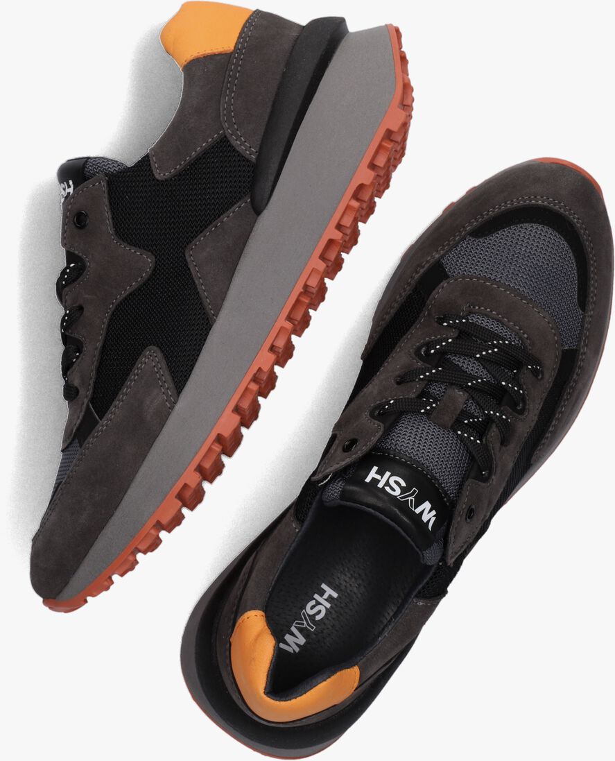 WYSH grijze wysh lage sneakers bradley