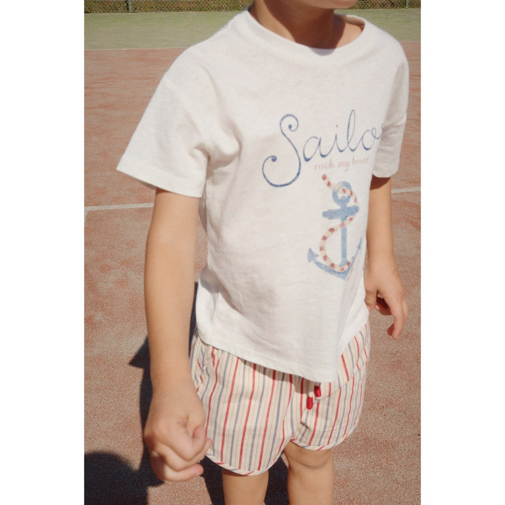 Køb Konges Sløjd Antique Stripe Marlon Shorts GOTS