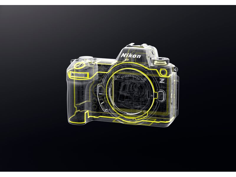 Nikon Fotokamera Z6 III  BODY Handliche spiegellose Vollformatkamera