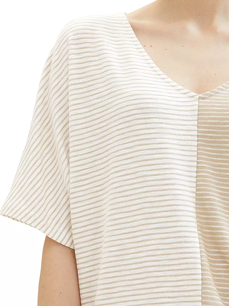 TOM TAILOR T-Shirt Regular Fit beige