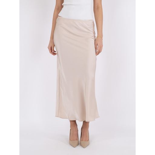 Neo Noir Vicky Heavy Sateen Nederdel, Champagne, 42