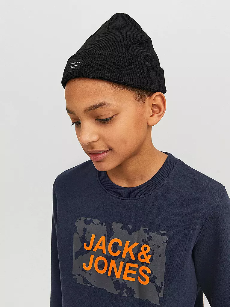 JACK & JONES Jungen Mütze - Haube JACDNA schwarz