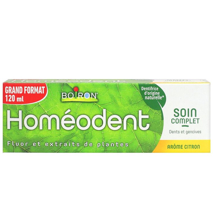 Soin complet dentifrice citron 120ml