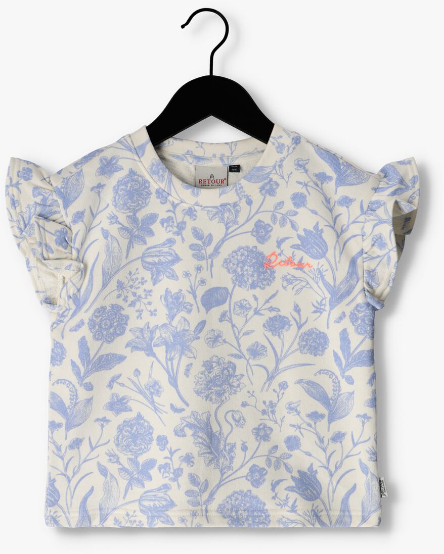 RETOUR witte retour t-shirt seige